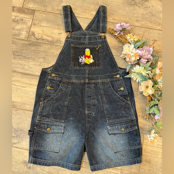 Disney Denim - Disney Winnie the Pooh jean overalls